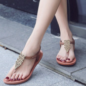 Sandale confortabile de damă din silicon în două culori