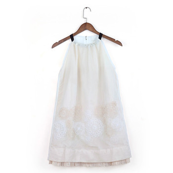 Rochie de vara de dama cu tul si paiete