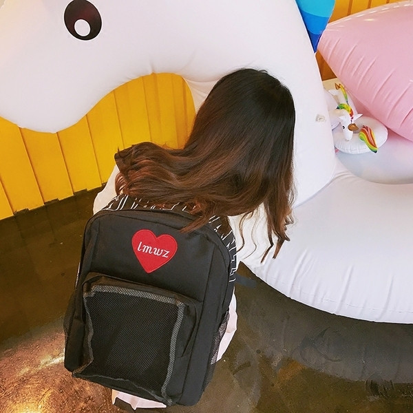 Rucsac zilnic de dama cu aplicare in doua culori