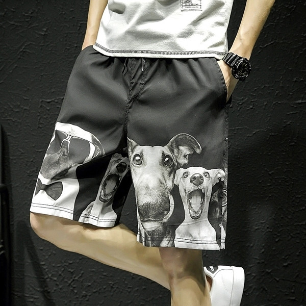 Ανδρικά σορτς με εφαρμογές