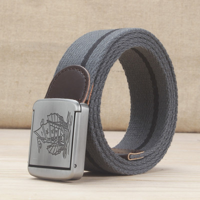 Curea de dama cu imprimeu catarama