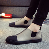 Mocasini eleganti pentru barbati in negru, alb si gri