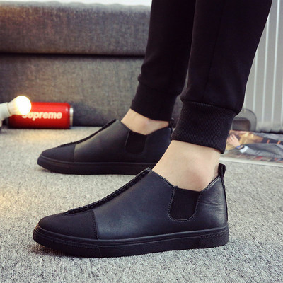 Mocasini eleganti pentru barbati in negru, alb si gri