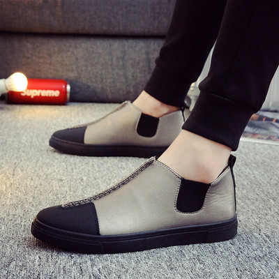 Mocasini eleganti pentru barbati in negru, alb si gri