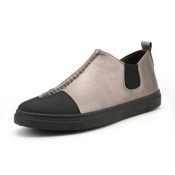 Mocasini eleganti pentru barbati in negru, alb si gri