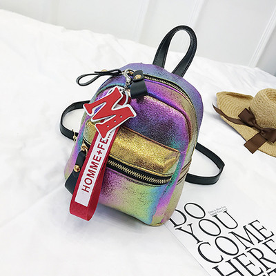 Rucsac mic de dama cu accesoriu in mai multe culori