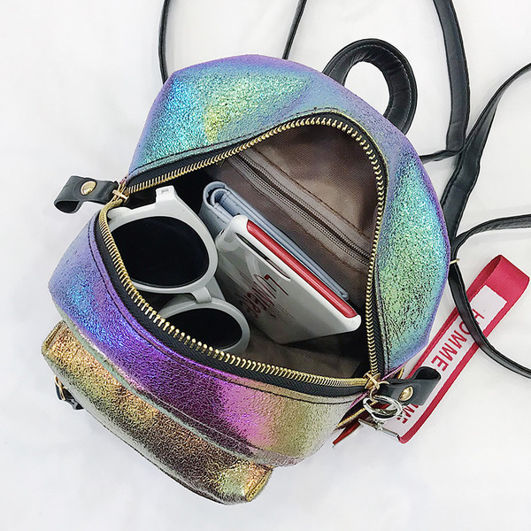 Rucsac mic de dama cu accesoriu in mai multe culori