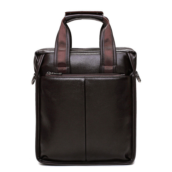 Geanta de barbati eleganta din piele ecologica in doua culori