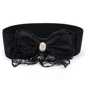 Cureaua elastica dama cu panglica din dantela