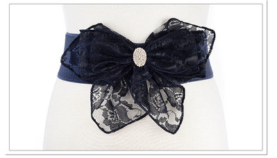 Cureaua elastica dama cu panglica din dantela