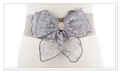 Cureaua elastica dama cu panglica din dantela