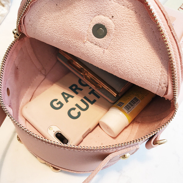 Rucsac de dama cu broderie si panglica in mai multe culori