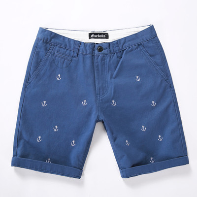 Модерни къси панталони с бродерия в няколко цвята 