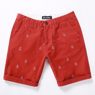 Модерни къси панталони с бродерия в няколко цвята 