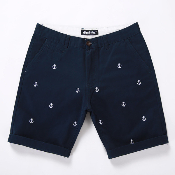 Модерни къси панталони с бродерия в няколко цвята 