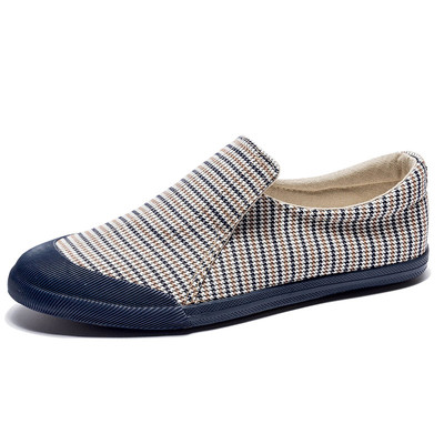 Mocasini moderni pentru bărbați cu dungi în trei culori