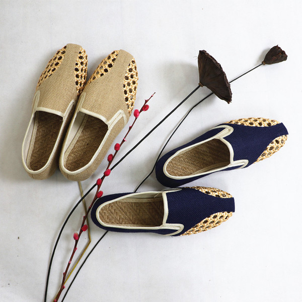 Mocasini moderni respirabili pentru bărbați în două culori