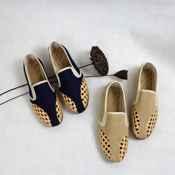 Mocasini moderni respirabili pentru bărbați în două culori