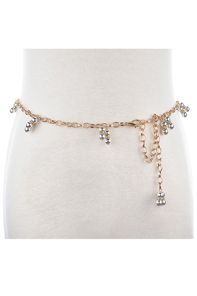 Lant de curea subtire de dama cu pandantive