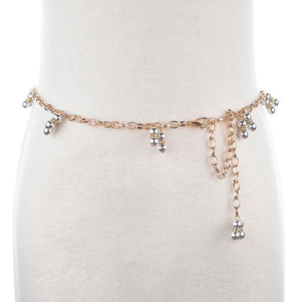 Lant de curea subtire de dama cu pandantive