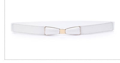 Γυναικεία λεπτή καθαρή δερμάτινη ζώνη