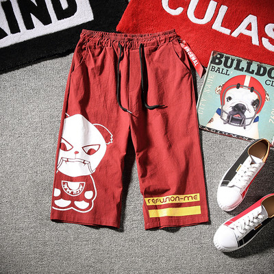 Pantaloni scurți sport cu aplicație pentru câine