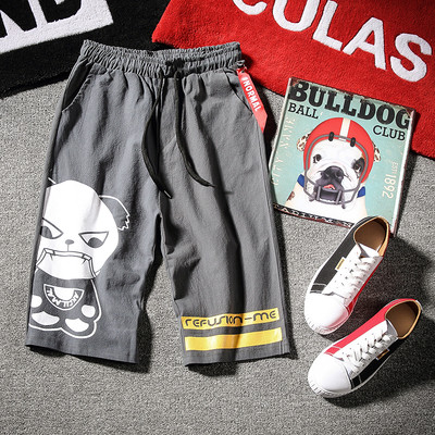 Pantaloni scurți sport cu aplicație pentru câine