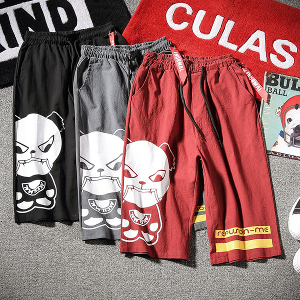 Pantaloni scurți sport cu aplicație pentru câine