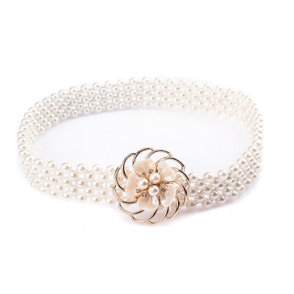 Cureaua de dama eleganta din perle decorative