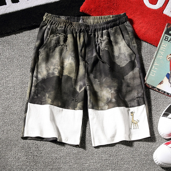 Камуфлажни къси панталони в два цвята 