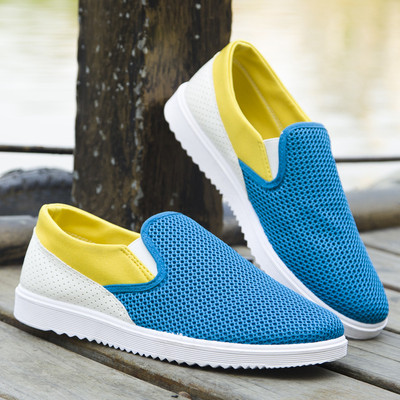 Mocasini casual barbati din plasa in trei culori