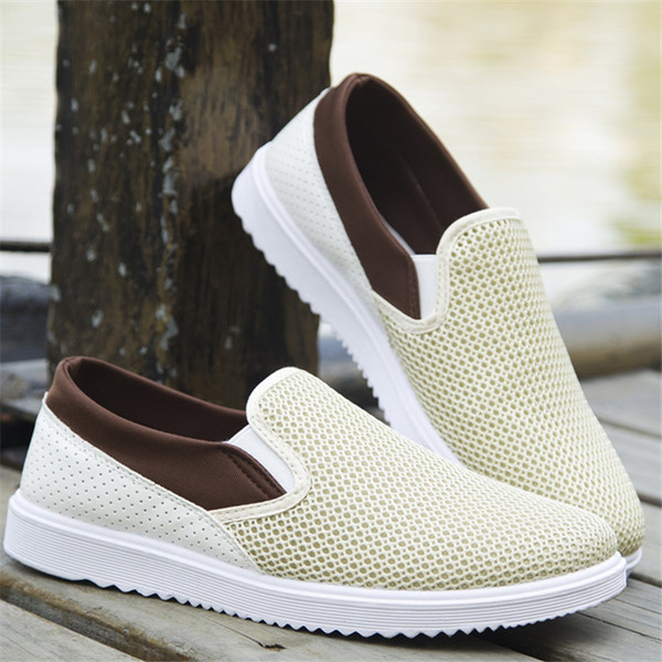 Mocasini casual barbati din plasa in trei culori