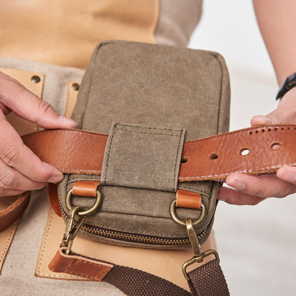 Geanta de barbati mica potrivita pentru fiecare zi - in doua culori