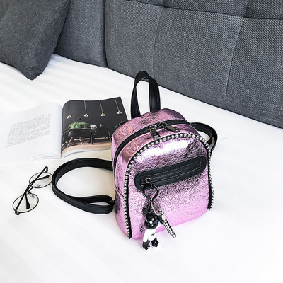 Rucsac mic de dama cu accesoriu in patru culori