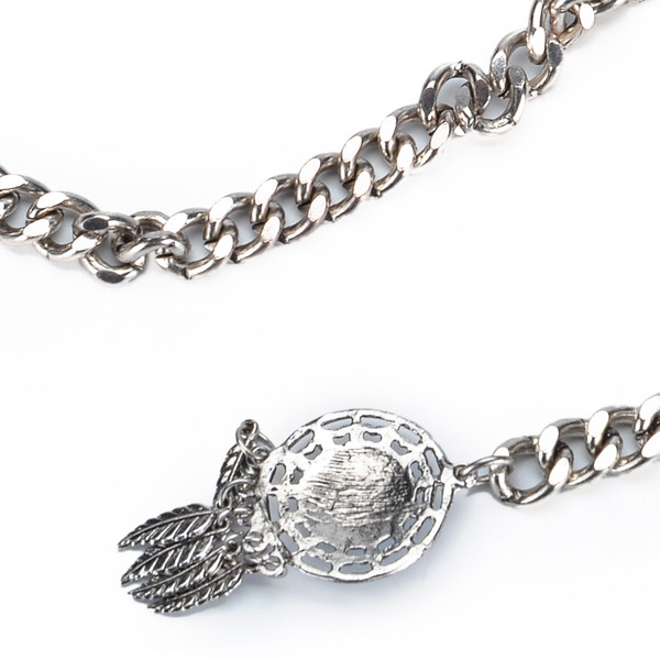 Lant de curea retro dama cu pandantive si pietre decorative