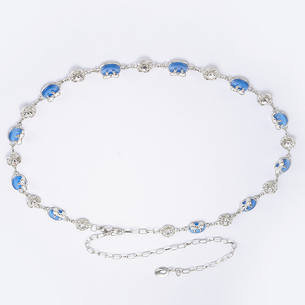 Cureaua subtire eleganta de dama cu pietre decorative