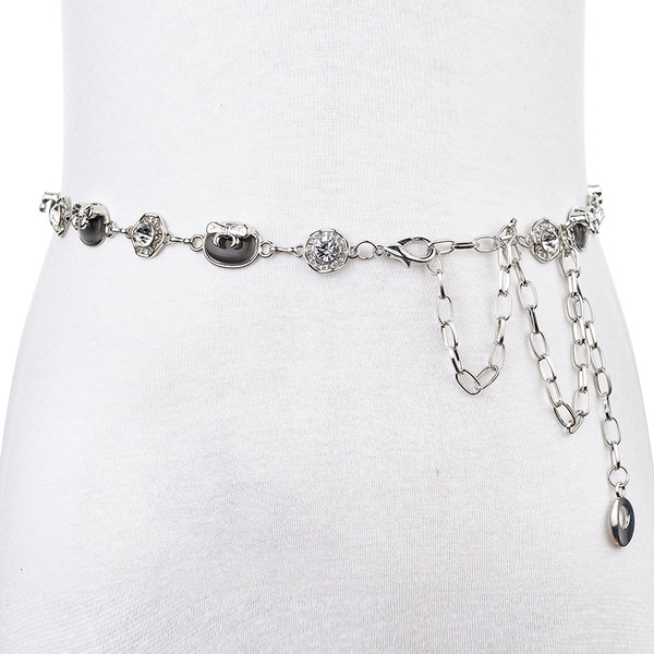 Cureaua subtire eleganta de dama cu pietre decorative