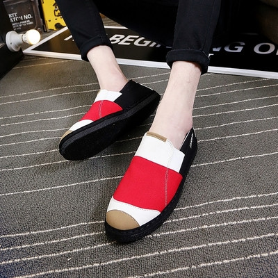 Mocasini moderni pentru barbati cu talpa plata in doua culori