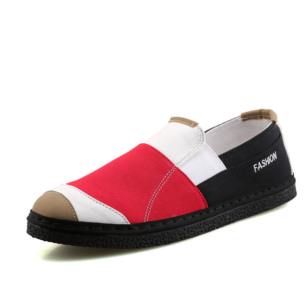 Mocasini moderni pentru barbati cu talpa plata in doua culori