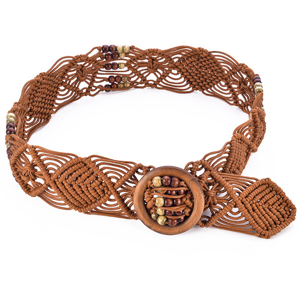 Cureaua de dama in stil etno cu margele