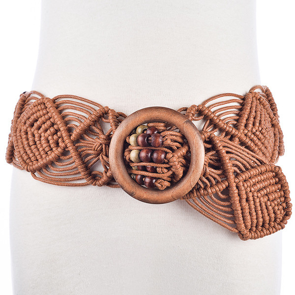 Cureaua de dama in stil etno cu margele