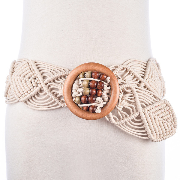 Cureaua de dama in stil etno cu margele