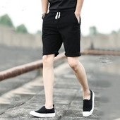 Pantaloni scurți stilați pentru bărbați, cu cravate