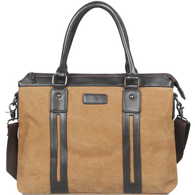 Geanta business eleganta pentru barbati de culoare maro