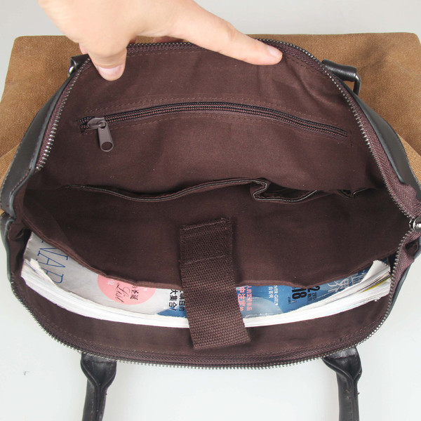 Geanta business eleganta pentru barbati de culoare maro