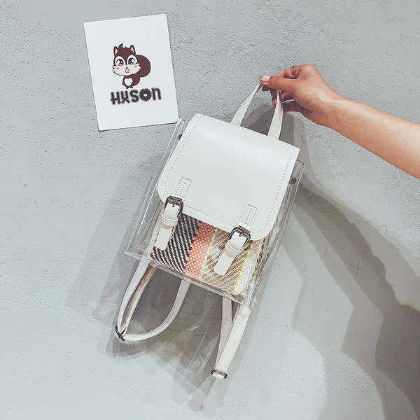 Rucsac de dama in diferite culori cu elemente transparente