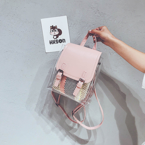 Rucsac de dama in diferite culori cu elemente transparente