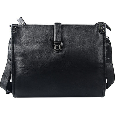 Geanta de umar neagra pentru barbati potrivita pentru fiecare zi