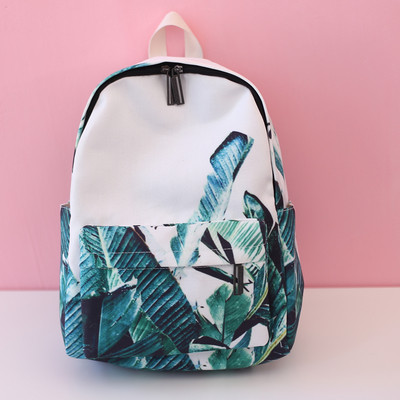 Rucsac de damă de zi cu zi cu motive colorate