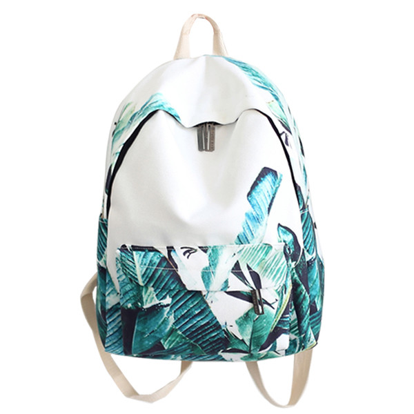 Rucsac de damă de zi cu zi cu motive colorate